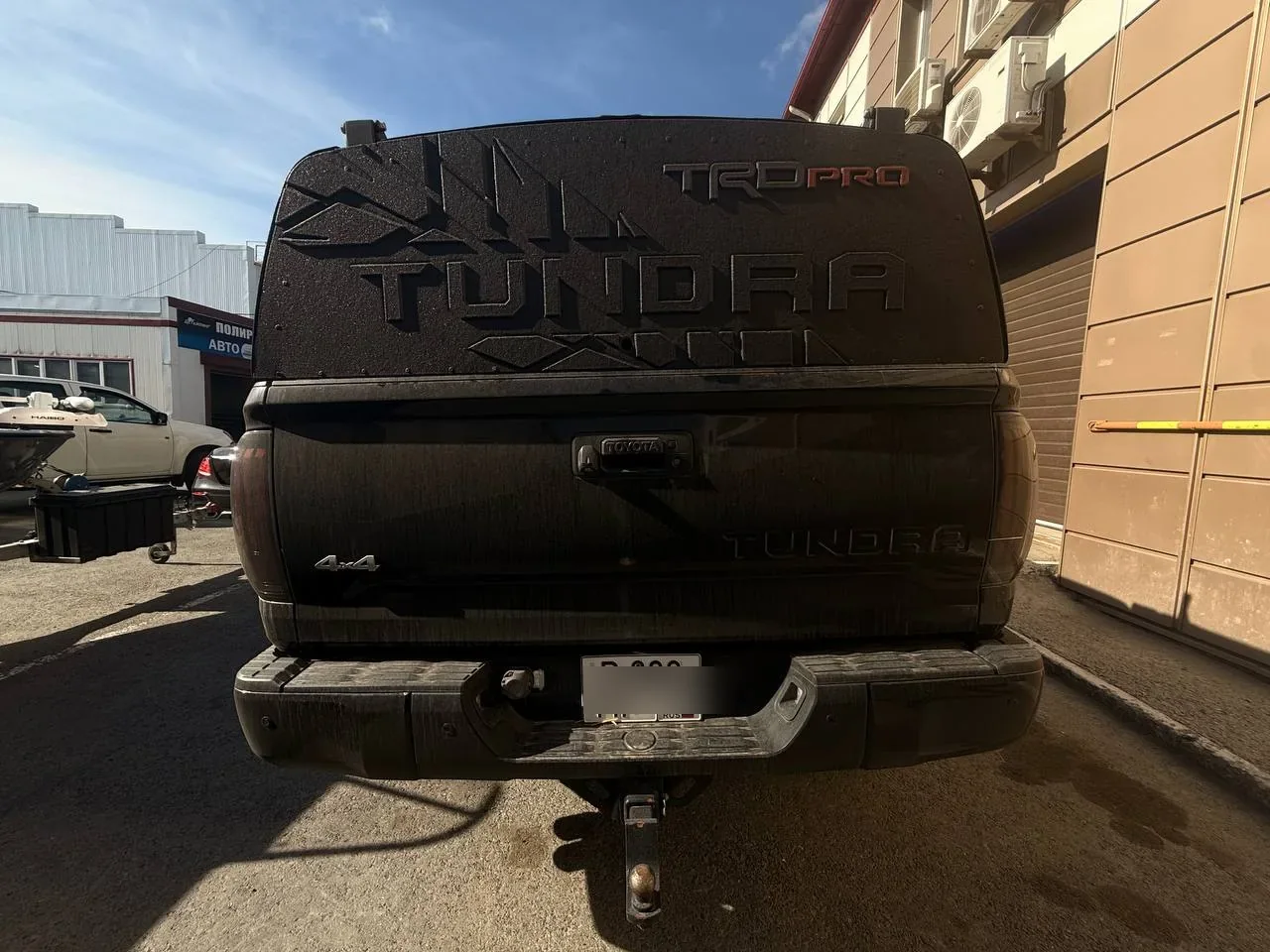 TOYOTA TUNDRA — фаркоп / тсу