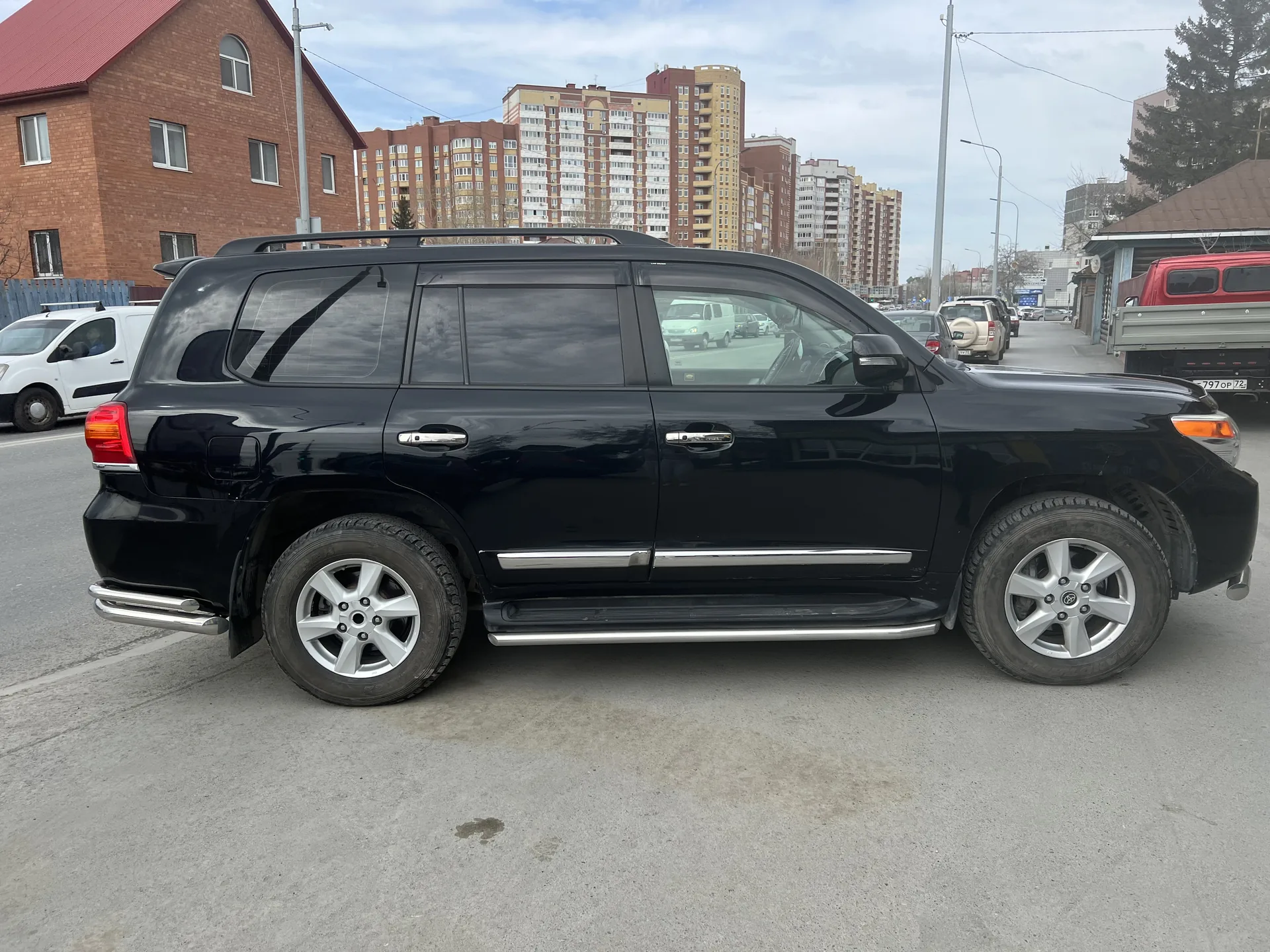 ТОЙОТА LАND Cruiser 200 — фаркоп / тсу