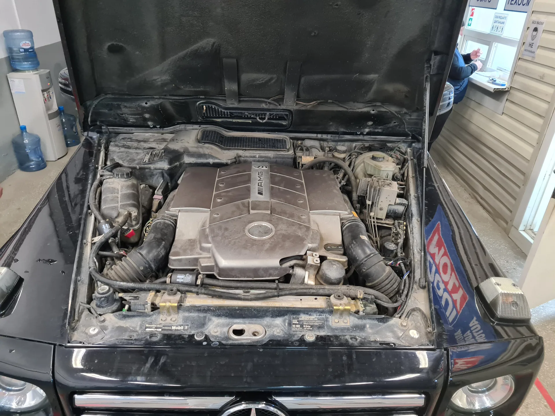 МЕРСЕДЕС-ВЕNZ G55 AMG — гбо