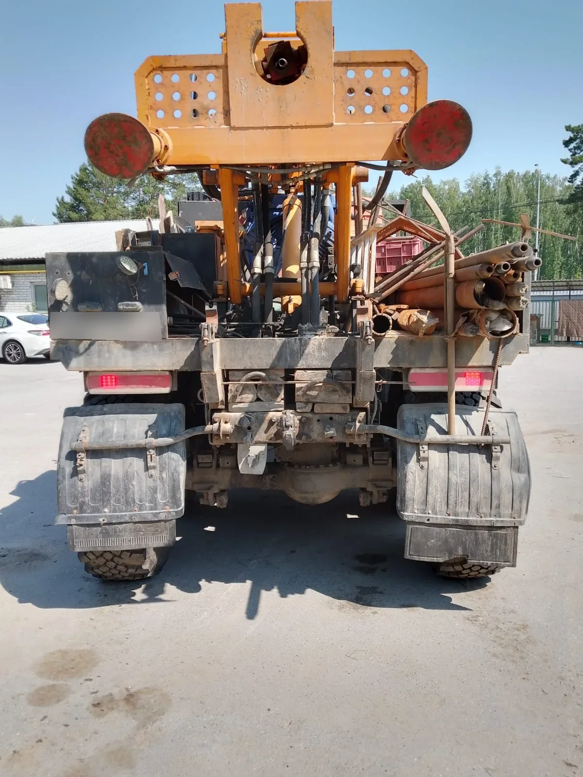 КамАЗ 44108-RB — фаркоп / тсу