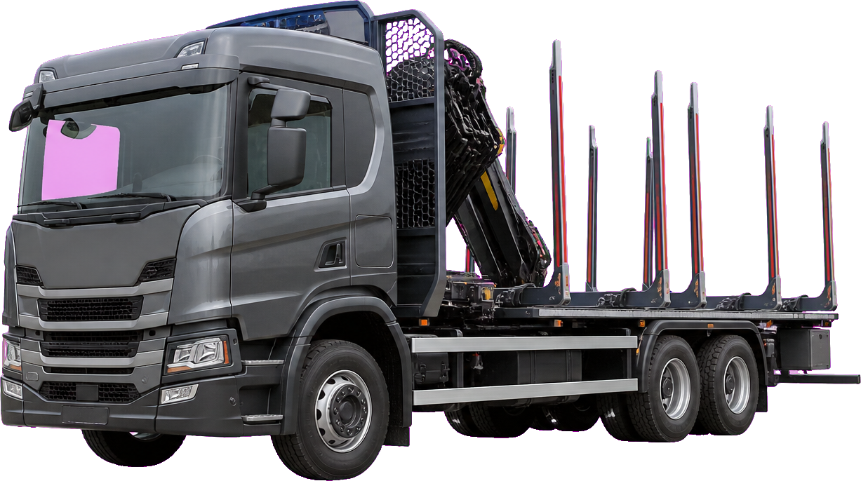 Транспортное средство для услуги «Переоборудование в автолесовоз»